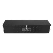 39" X13" X10"ALUMINUM BLACK PICKUP TRUNK BED TOOL BOX UNDERBODY TRAILER STORAGE