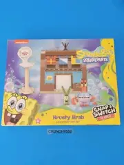 SpongeBob Squarepants Krusty Krab Construction Set Snap & Switch NEW