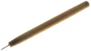 Precious Metal Clay Silver Stylus Sculpting Tool, with Wooden Handle