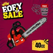 BBT 40cc 2hp 16" Petrol Chainsaw - Oregon Bar&Chain