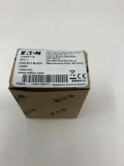 Eaton 10250T1E Contact Block 30mm 1NO/1NC Logic Level Contact Form 0.5A @120V