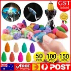 Up to 150x Natural Backflow Incense Smoke Bullet Incense Cones Buddhism