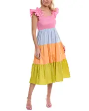 CROSBY by Mollie Burch Bray Midi Dress