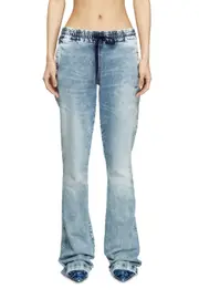 [Diesel] Diesel - Bootcut 2069 D-Ebbey Joggjeans - Jeans - Woman - Blue 29 Blue
