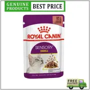 Royal Canin Wet Cat Food 12*85 Gms 1 Pack Sensory Smell Gravy Adult Pouches