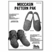Moccasin Pattern Pack ( Scout Moc and Inca Boot) Tandy Leather 62668-00