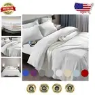 Luxury 1800 Thread Count Microfiber Bed Sheet Set for California King - 6 Pieces