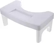 UTHCLO Bathroom Toilet Stool Slip Squatting Footstool for Pooping Versatile Design Comfortable Non Slip Step Stool for Enhanced Bathroom Experience Easy to Clean Grey