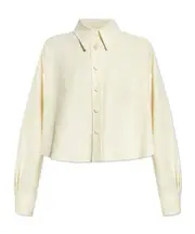 Fabiana Filippi Drop-Shoulder Buttoned Shirt IT40,IT38 White