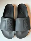 Mens Tods Black Designer Slides Size 44
