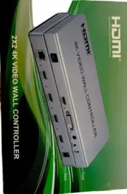 Video Wall Controller 2X2 4K 30Hz Processor HDMI 1.4 HDCP 1.4 Support 2X2,1X2,1X