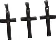 [TEMPNAP] Cross Necklace Craft Charms Jewelry Marking Bracelet Charms Necklaces Pendants Cross Chain Gold Bracelets Religious Charms Pearl Necklace Decor Trendy Silver Stainless Steel