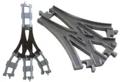 Track Funnel 3 to 1 split for Lego Duplo Train (3:1)
