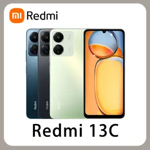小米 紅米Redmi 13C (4G/128G)全新機 (贈玻璃貼+空壓殼+手機支架) (7.3折)