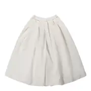 [COMME des GARCONS] Polyester Gabardine Skirt