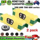 2x 5.2Ah Battery For iRobot Roomba 500 510 530 550 580 630 650 760 780 800 Ni-MH