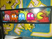 PAC MAN FRAMED WALL ART DECORATION Blinky inky sue clyde NAMCO ARCADE GAME