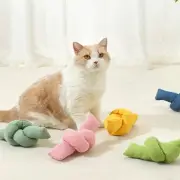 Cat Dog Rope Toys Knots Chew Rope Toy Cat Dog Pull Rope Natural Cotton Rope Cat