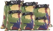 [Generic] Waterproof Dry Bag, Waterproof Dry Bag, Camouflage Pattern, Outdoor Gear Storage, Boating Clothes Pouch, Quick Access for Backpacking Hiking