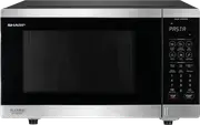 Sharp 32L 1200W Flatbed Microwave - Stainless Steel