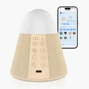 Baby Sound Machine, Smart App Control White Noise Machine with 54 Soothing So...