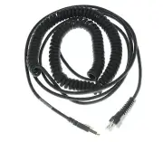 23FT USB Laser Barcode Scanner Coiled Cable for Symbol LS2208 / CBA-U09-C23ZAR
