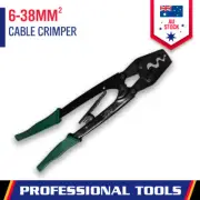 6-38mm² Wire Crimper Cable Crimping Plier Terminal Anderson Plug Crimp Tool