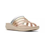 Woman's Sandals Clarks Cloudsteppers Glide Wedge Sandal