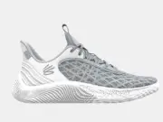 Under Armour Curry Flow 9 Team Basketball Shoes Grey/White