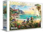 Harlington 1000 Piece Jigsaw Puzzle - Thomas Kinkade Lilo & Stitch