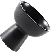 LABRIMP Retro Japanese Style Ceramic Tall Dessert Bowl Elegant Baking Cup for Ice Cream Pudding and Snacks Microwave and Dishwasher Safe for Home Use and Special Occasions