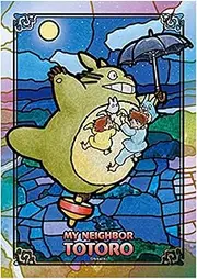 Ensky 208-AC08 My Neighbor Totoro Jigsaw Puzzle, Walk in The Moonlight, Art Crystal Jigsaw Puzzle, 7.2 x 10.1 inches (18.2 x 25.7 cm)