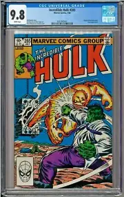 Incredible Hulk #285 CGC 9.8 White Pages Origin of Hulk Zzzax app