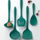 1Pc Kitchen Cooking Utensils Non-stick Silicone Spoon Spatula Shovel TurnerTool.