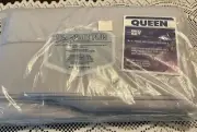 New VTG Penobscot Plus Queen size 4 piece matching Sheet ensemble NIP (Seconds)