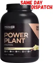 PRANA ON POWER PLANT VEGAN PROTEIN 2.5KG BCAA MCT SOY DAIRY GLUTEN FREE PRANAON