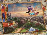 Disney Aladdin Jasmine - Thomas Kinkade 500 Piece Puzzle 18 x 14 Sealed Bag