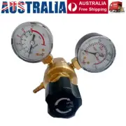 Brass Gas Regulator Flow Meter Argon CO2 Mig Tig Pressure Reducer Welding Gauge