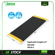 31.5"L x 15.7"W x 0.2"H Entry Threshold Ramp 600LBS Portable Wheelchair Ramp
