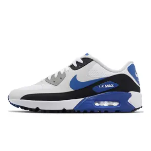 Nike 高爾夫球鞋 Air Max 90 G TB Golf 白 黑 藍 防水鞋面 男鞋 高球 氣墊 休閒鞋 DX5999-141
