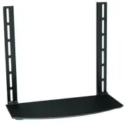 Wall Mount Bracket Glass Shelf Stand Holder Component TV DVD DVR VCR PS4 Xbox