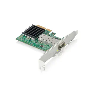 Zyxel合勤 XGN100F 10Gb SFP+光纖 單埠 高速 有線網路卡 PCI-E 3.0 QoS 擴充卡