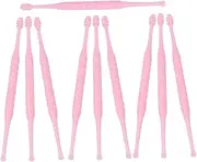 FONDOTIN 10Pcs Ear Wax Cleaner Tool Double Sided Head Remover for Ear Cleaning Wax Removal with Ergonomic Design