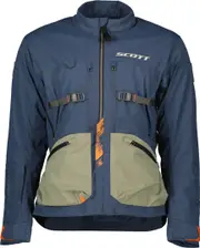 Scott Superlight Motorcycle Textile Jacket, green-blue-brown, Size 3XL for Men Green Blue Brown