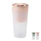 Portable Blender 4 Blades Cordless 300ml Capacity USB Rechargeable Handheld JY