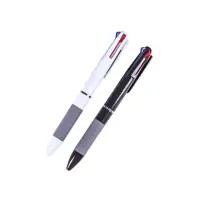 在飛比找momo購物網優惠-【小麥購物】三色原子筆(自動筆 油性筆 原珠筆 原子筆 紅筆