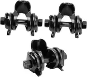 KOMBIUDA 3pcs Metal Bike Seat Post Clamp Quick Release Bicycle Saddle Clamp Adapter for Bike Repair Cycling Light Holder Seat Clip