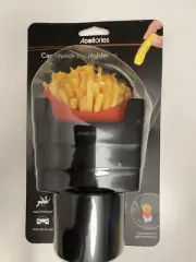 French Fry Holder for Car , Funny Novelty White Elephant Gift or Stocking Stuffe