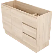 CIBO 1200mm Coast Veneer Tonic Full Height Bathroom Vanity - Cabinet Only