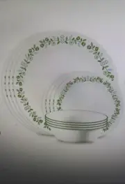 CORELLE LIVINGWARE VITRELLE " BRYNDLE " 12 PC DINNERWARE # 1151583 NEW 2024